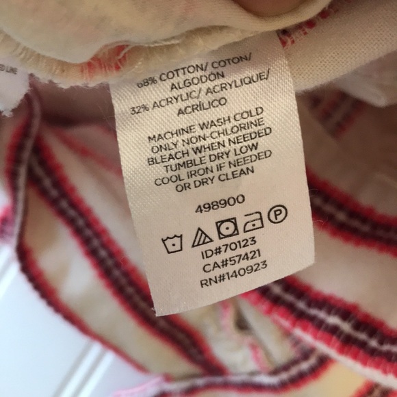 Loft striped shorts red white - Picture 6 of 10